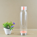 Custom Juice Bottle Glass, Glass Tea Infuser Water Bottle with Metal Lid